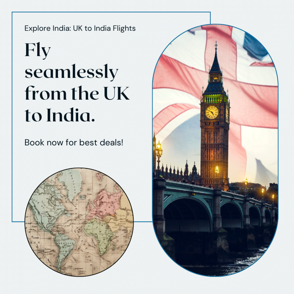 Book Flights From UK to India